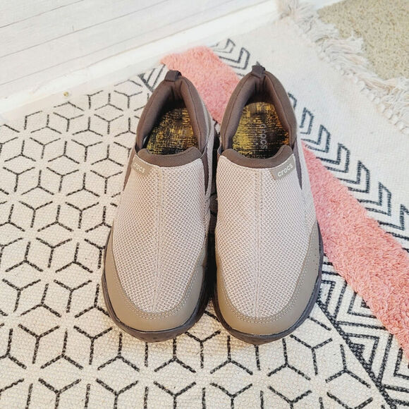 CROCS SWIFTWATER EDGE MESH SLIP ON LOAFER, sz 11 - Picture 3 of 10